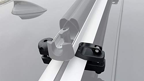BRIGHTLINES Crossbars & Ski Rack for 6 Skis 4 Snowboards Combo Compatible with 2007-2011 Honda CRV