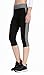 Neonysweets Womens Yoga Capri Tights Running Fitness Pants Leggings Black Gray M