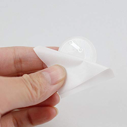 YIQing 80pcs NFC NTAG215 Tag Stickers(25mm) Used for Amiibos Game Cards and Compatible with Samsung Sony LG Android All NFC-Enabled Smartphones and Devices - NTAG215 ,TagMo/Amiibo Compatible