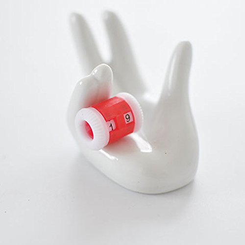 2Pcs Plastic Knit Counter 2 Size Knitting Crochet Stitch Marker Tools - Random Color - Thumbnail 4