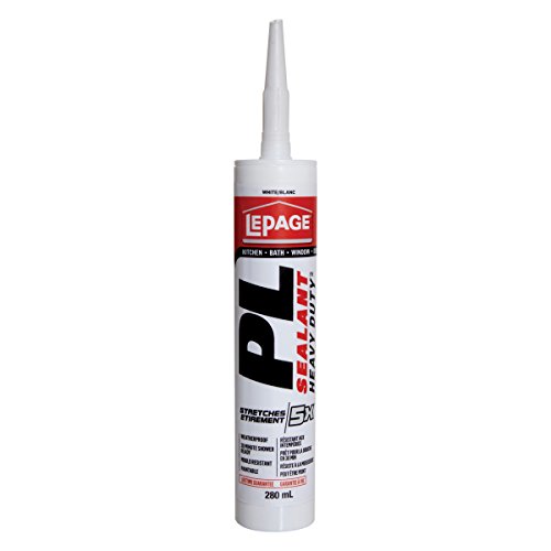 LePage 2161393 PL Heavy Duty Caulking, 280ml, White