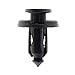 MOTOALL Nylon Bumper Engine Cover Fender Grille Trim Panel Shield Retainer Fastener Rivet Push-Type Clips for 10mm Hole Subaru 90914-0007 (100pcs)