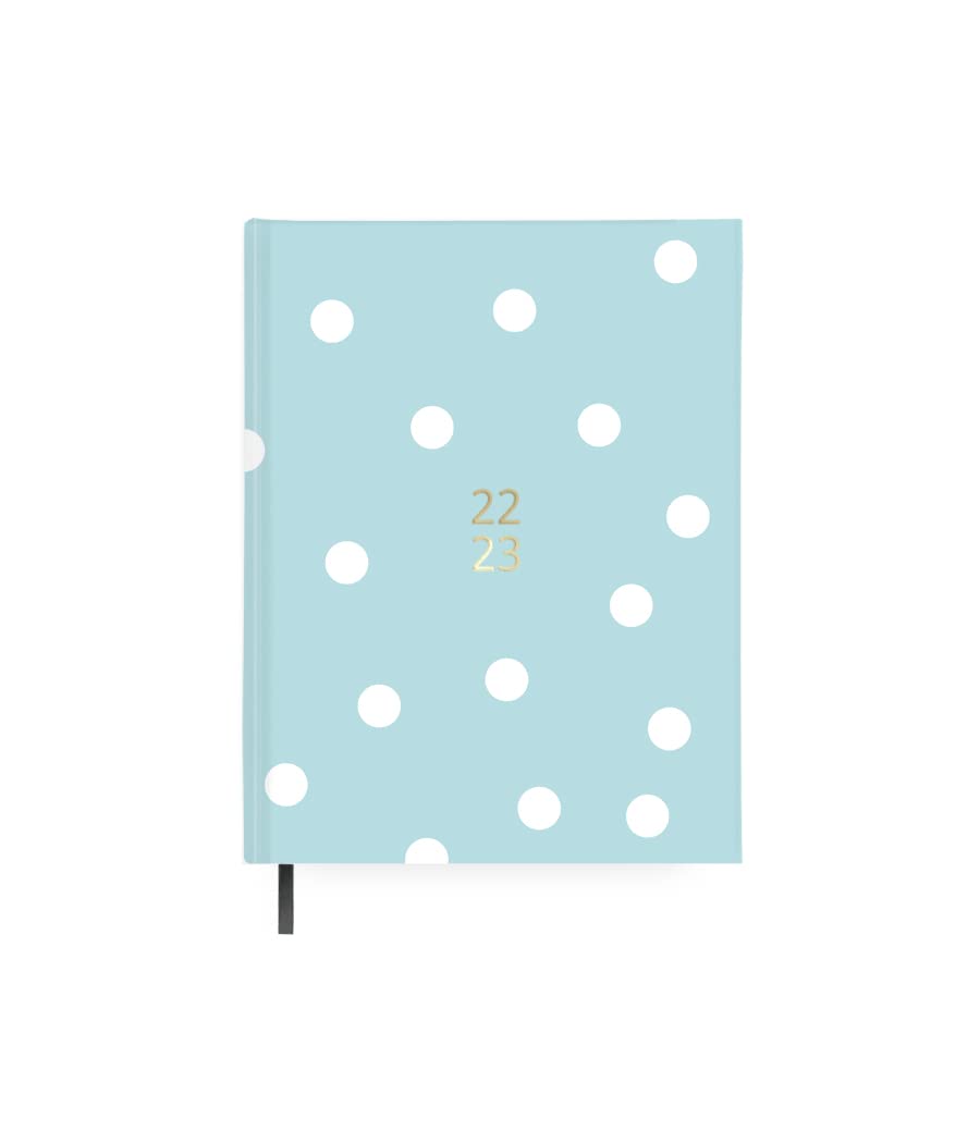 Papertrac School Diary 22-23 Day Page A5 14.5 x 21 cm Spanish-English with Tape - White