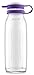 Ello Elsie BPA-Free Glass Water Bottle, 22 oz, Grape