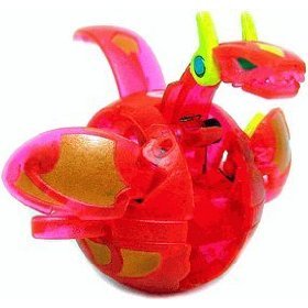 BAKUGAN Vestroia Pyrus Red Motra Translucent 630G power