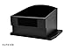 Topfit Model X Car Center Console Drawer Storage Box Glasses Box Customized for Tesla Trash Can (for Model X Rear Box)