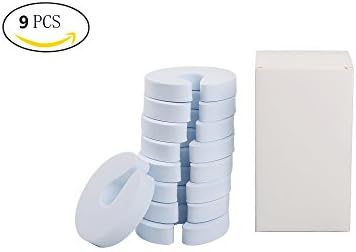 Finger Door Pinch Guards (9 Pack) Baby Proof Doors Extra Soft Eva Foam, Sleek Design, Child Safety, Baby Safety Finger Protectors Sezslbaby