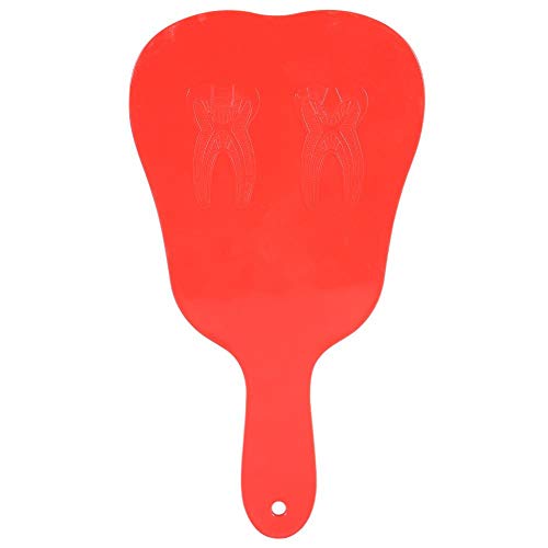 Rotekt 4 Colors Fashionable Useful Cute Plastic Handle Tooth Dental Care Hand Mirror Tool(02)