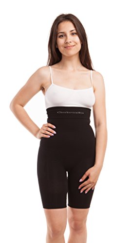 GABRIALLA Seamless Breathable Milk Fiber Body Shaping High Waist Support Shorts Support Girdle BSM-715