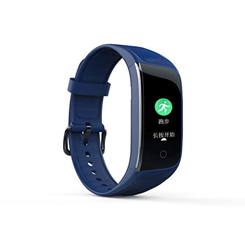 Fitness Tracker,Smart Wrist Band Sleep Sports Fitness Heart Rate Tracker Pedometer(Blue)