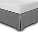 Utopia Bedding Bed Skirt 100% Cotton (Grey, Queen)