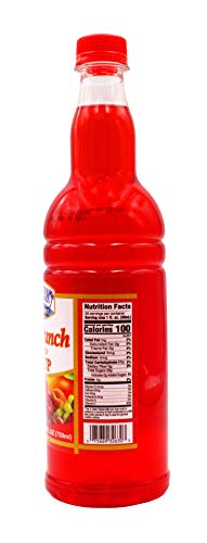 CARIBBEAN RHYTHMS FRUIT PUNCH SYRUP, 25.4 OZ