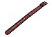 BARTON WATCH BANDS 18mm Smoke/Cherry Standard Length Ballistic Nylon NATO® Style Straps