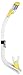 Cressi Youth Kids Snorkeling Mask and Dry Snorkel Kit | Marea Jr & Mini Dry: designed in Italy