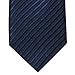 Retreez Skinny Tie with Stripe Textured - Navy Blue