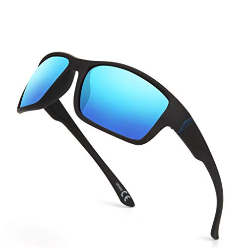 Aviator Polarized Sunglasses With Uv Protection For Men And Women, Rimmed Fishing And Outdoor Sports Outdoor Eyewear(B)