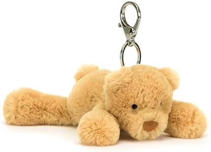 Amazon.com: Jellycat Bartholomew Bear Bag Charm, 4.5 inches
