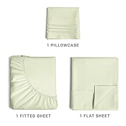 Twin XL Size 3 Piece Sheet Set - Comfy Breathable