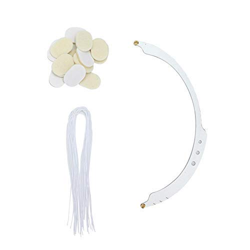 Microblading Line Marker Ruler, Eyebrow Design Measurement Tool Mapping Precise Lines Tattoo Eyebrow Grooming Stencil Shaper Balance Ruler for Makeup(Silver)