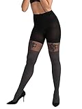 SPANX Women's Flora Lace Over the Knee Tights