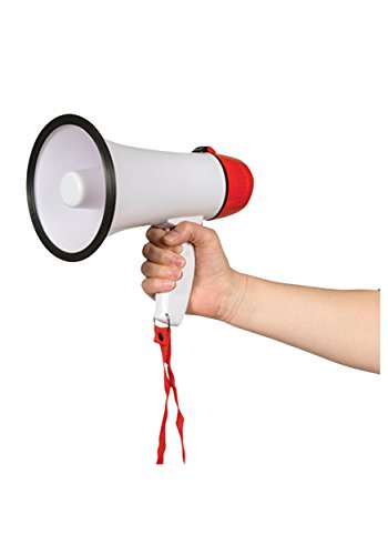Rhode island novelty 8" supporters megaphone with …