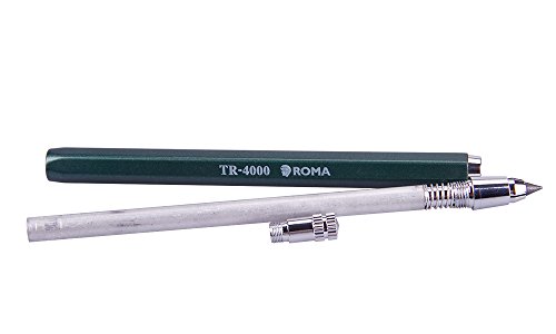 Plastic Clutch Leadholder for 4MM Lead Charcoal, 1pcs Automatic Mechanical Graphite Pencil for Draft Drawing, Shading, Crafting, Art Sketching