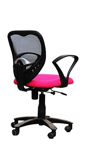 APEX Chairs Delta MB REVOLVING Office Chair with Pink SEAT