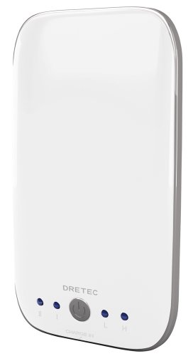 DRETEC HW-203/W Hand Warmers Heater Handy USB rechargeable Warmer White