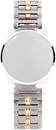 Women's fashion and safety smartwatch - one-touch: emergency siren, GPS location messaging to guardians / loved ones, capture and send pictures and voice recordings. Mirror face. Stainless steel strap