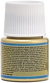 PEBEO Setacolor Opaque Fabric Paint 45ml Shimmer Gold - Vibrant Finish view 2