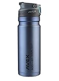 AVEX ReCharge Autoseal Stainless Steel Tumbler, Navy, 600 mL/20 oz