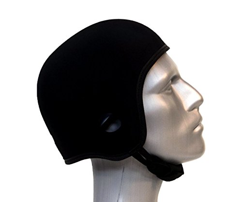 Opti-Cool Headgear Soft Protective Helmet (Large 23.5-24.75 inches, Black)