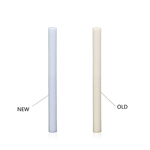 10PCS Humidifiers Filters Sponges Filter - Azmall 8mm114mm Spare Cotton Swab Wick Sticks Can Be Cut for USB Air Humidifier Aromatherapy Essential Oil Diffuser