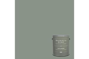 KILZ Magnolia Home by Joanna Gaines Classic Interior Wall, Ceiling, Trim Paint and Primer, Semi Gloss Finish, 1 Gallon - SILVERADO SAGE
