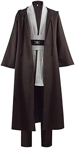 Herren Cosplay Kostüm – Vollset Mit Tunika, Kapuzenrobe & Ritter-Look, Ideal Für Halloween, Mottopartys & Rollenspiele, In Größen XS–XXXL