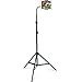 Tablet Floor Stand with Detachable Telescoping Adjustable Gooseneck, Phone Floor Stand, Foldable Height Adjustable Tripod Stand Mount for Smartphone