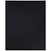 JAM PAPER Plastic 2 Pocket POP Folders - Durable School Folders - Black - 6/Pack