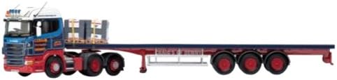 Corgi 1/50 Scania R flatbed trailer loading brick