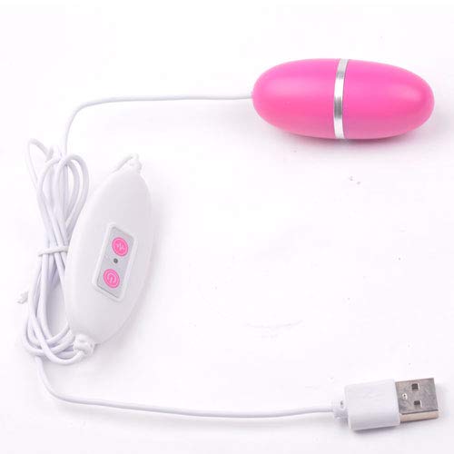 BeHorny Mega Power 12-Speed USB Powered Vibrating Love Egg, Pink