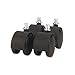UNIVERSAL PRODUCTS / UNV10004 / Snap-In Swivelwheel Casters for Filing/Storage Totes, Black, Four per Set / Sold as 1 ST