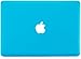 Kuzy Compatible with MacBook Pro 15.4 inch Case Model A1398 with Retina Display Soft Touch 15 inch Plastic Hard Shell Cover for Older MacBook Pro 15.4 inch, Aqua Blue
