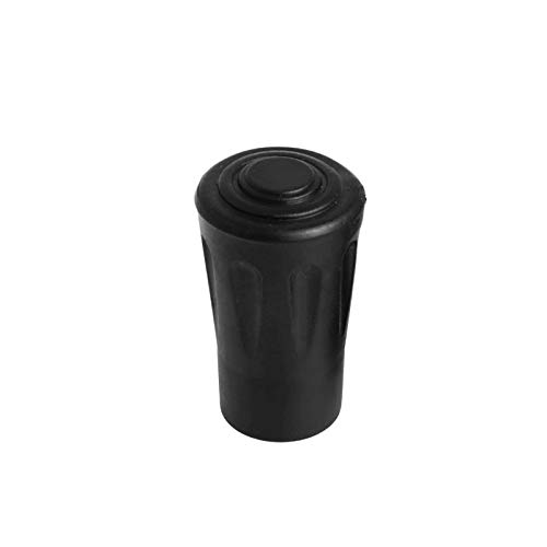 10 pcs Rubber Tips for Hiking/Trekking/Walking Pole Replacement Fits Most Standard Hiking Poles with 11mm Hole Diameter - Shock Absorbing, Adds Grip, and Traction