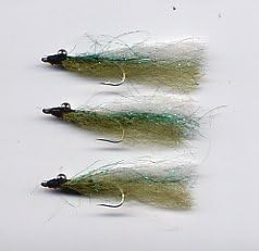 Clouser Minnow Flies - Set of 3 - Fly Fishing