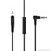 Geekria Replacement Cable for Bose QuietComfort QC25 Headphone/ Audio Cord With Inline Mic and Volume Control, Works With Apple, Android, Windows Phone (Black)