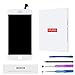 YPLANG Screen Replacement Compatible for iPhone 6 Screen Replacement White, LCD Display Digitizer Frame Assembly Full Repair Kit, with Repair Tools and Flowchart