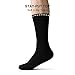 DAVID ARCHY Men's 4 Pack Cotton Ultra Soft Thermal Heavy Thick Warm Knit Dress Trouser Socks (6~9, Black)