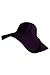 Luxury Divas Wide Brimmed Wool Floppy Hat