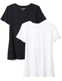 Women's 2-Pack Short-Sleeve Crewneck Solid T-Shirt
