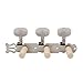SODIAL(TM) 6pcs Classical Guitar Tuning Pegs Machine Heads Oval Button