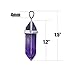 Wholesale 18 PCS Assorted Genuine Natural Quartz Stone Healing Point Reiki Chakra Pendants Bulk for Jewelry Making